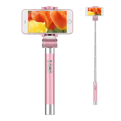 

KOLA self-timer rods Bluetooth self-timer artifacts fill light automatic tracking face recognition General Apple 7 6S Samsung Huawei millet&other rose gold