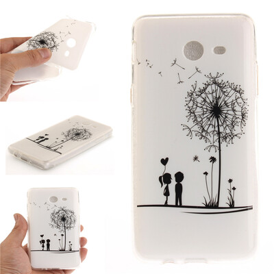 

Lovers&dandelion Pattern Soft Thin TPU Rubber Silicone Gel Case Cover for SAMSUNG GALAXY J5 2017J530