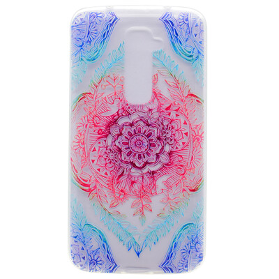 

Magic flower Pattern Soft Thin TPU Rubber Silicone Gel Case Cover for LG G2