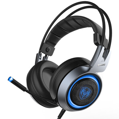 

Somic (SOMIC) G926 игровой гарнитуры гарнитура наушники с функцией шумоподавления наушники от идентификации водителей гарнитура белого Hi-Fi качество звука