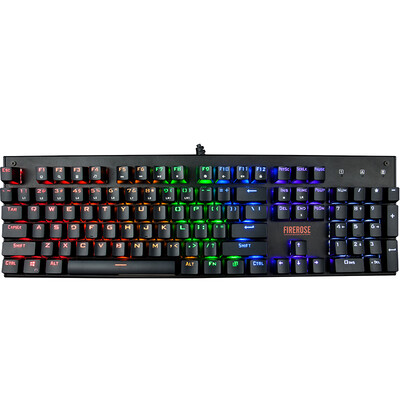 

Основные игроки (первый игрок) огонь роза MK3 RGB версия 104-клавишной черной зеленой оси