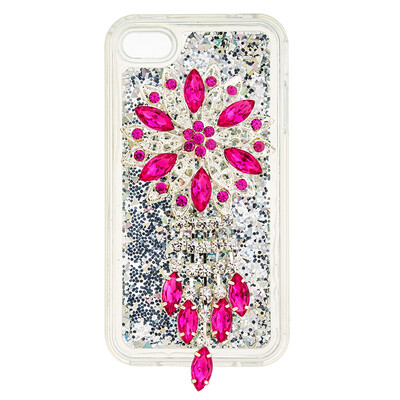 

Динамический Quicksand Блеск наливные Мягкая ТПУ чехол для IPHONE 5S