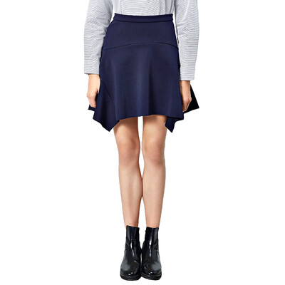 

UR Женская мода молодежного пакета бедра была тонкой нерегулярно положить слово половина юбки YV36S5AN2000 темно-синий M