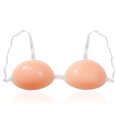 

Shoulder sexy gathers silicone thickened invisible brass stickers underwear wedding swim bras chest pad milk paste