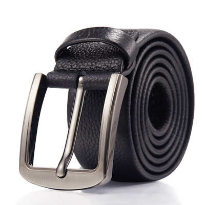 

Old man head (LAORENTOU) men belt casual men's leather buckle waist belt belt belt male 507J006L20A black