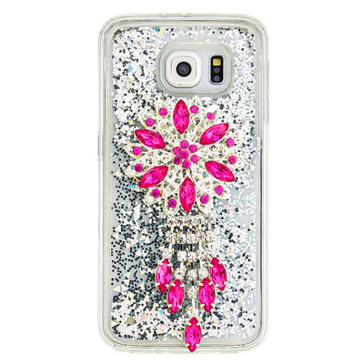 

Dynamic Quicksand Glitter Liquid Soft TPU Case Cover For SAMSUNG S6
