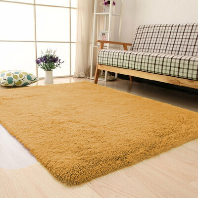 

Maiya high hair velvet carpet living room coffee table bedroom carpet 70 160cm camel