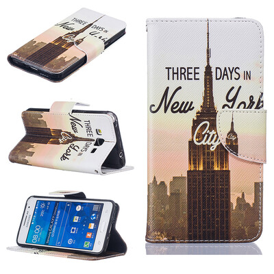 

Tower Design PU Leather Flip Cover Wallet Card Holder Case forSAMSUNG GALAXY Grand Prime G530