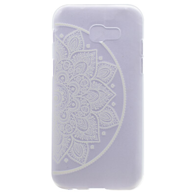 

Flower of semicircle Pattern Soft Thin TPU Rubber Silicone Gel Case Cover for Samsung Galaxy A5 2017A520