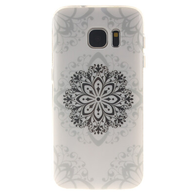 

Datura flowers Pattern Soft Thin TPU Rubber Silicone Gel Case Cover for SAMSUNG GALAXY S7