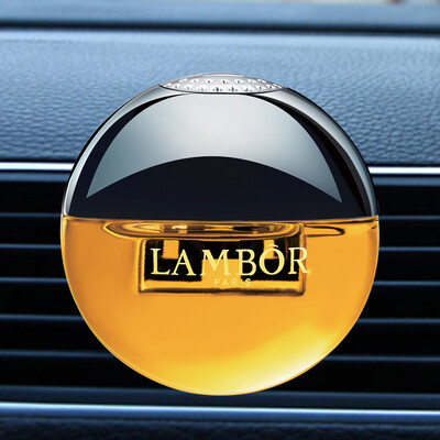 

LAMBOR car perfume car perfume air conditioning outlet perfume round wealthy golden yellow