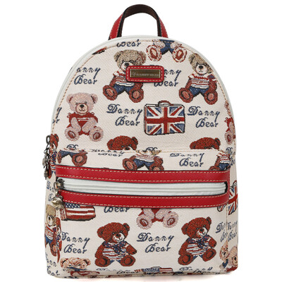 

DANNY BEAR Anglo American Bear рюкзак рюкзак DBWB165073-179 Белый с красным
