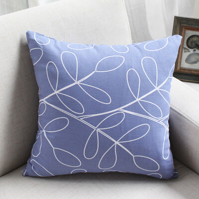 

【Jingdong Supermarket】 Fang Ruo (FANROL) Home Cloth European Canvas European Pillow Sofa Cushion Office Pillow Cushion Cushion Set Pillow Pillow Closed Moon Shame 45 * 45