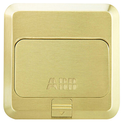 

ABB 10A five-hole copper socket floor board socket