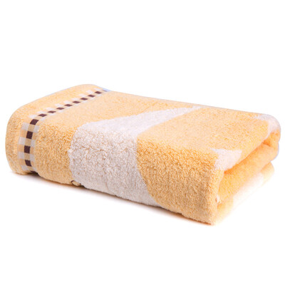 

Matt LOFTEX exports of Australian products cotton jacquard embroidery couple children cotton innocent bear towel yellow 70 140cm 370g