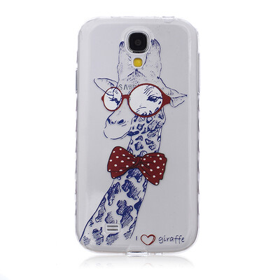 

Giraffe Pattern Soft Thin TPU Rubber Silicone Gel Case Cover for SAMSUNG Galaxy S4 I9500