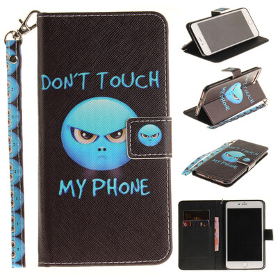 

Anger Design PU Leather Flip Cover Wallet Card Holder Case for IPHONE 7 Plus