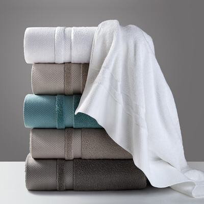 

Khalin five-star hotel wash towel cotton towel towel soft water children&39s facial towel 4 pieces 140g 75 34cm