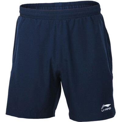 

Li Ning LI-NING Mens Badminton Match Shorts Sportswear AAPJ307-1 Ink Blue