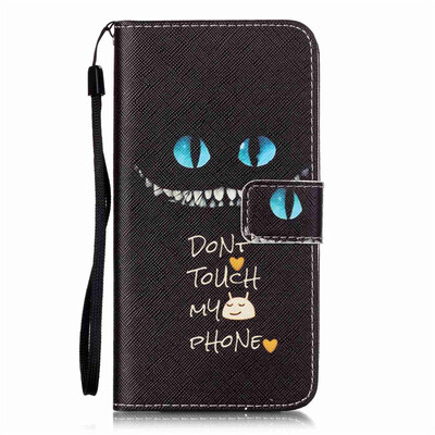 

Blue Eyes Design PU Leather Flip Cover Wallet Card Holder Case for LG G5