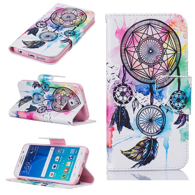 

Dreamcatcher Design PU Leather Flip Cover Wallet Card Holder Case for SAMSUNG GALAXY S6 Edge