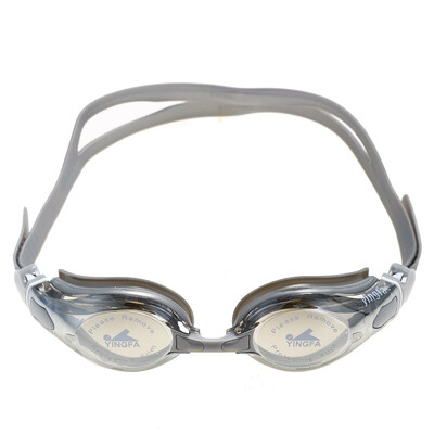 

YINGFA goggles competition training large frame coated adult male&female swimming goggles Y2000AFM gray
