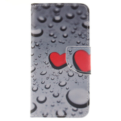 

Heart-shaped waterdrop Design PU Leather Flip Cover Wallet Card Holder Case for IPHONE 6 PLUS/6S PLUS