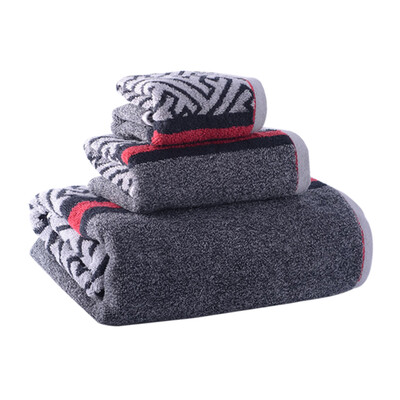 

【Jingdong Supermarket】 Jia Bai face towel towel towel three-piece cotton thickening set Greenwich to dark gray (square 34 * 34 / towel 34 * 72 / bath towel 70 * 140)