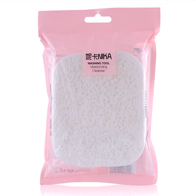 

Jingdong supermarket Nicole pearl oval wash flutter two installed washbasin pearl suede sponge remover cleansing wash flutter NK0011