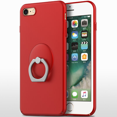 

BIAZE Apple 78 mobile phone case iPhone7 8 protective cover all-inclusive anti-fall matte shell texture frosted series JK99-red