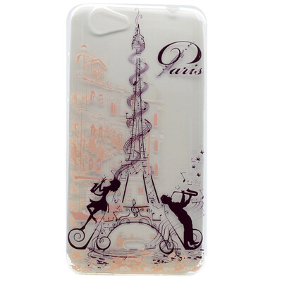 

Music tower Pattern Soft Thin TPU Rubber Silicone Gel Case Cover for Wiko Pulp Fab 4G