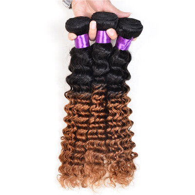 

2017 Sale Peruvian Peruvian New Arrival Ombre Hair Extensions 1b30 Two Tone Virgin Brazilian Weave 3pcslot Deep Wave Human