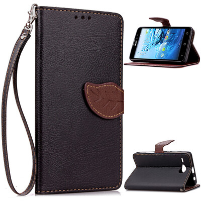 

Black Design PU Leather Flip Cover Wallet Card Holder Case for ASUS ZenFone 2 Laser ZE550KL