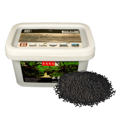

Li Yu (LIYU) 1L bags of water grass mud is not easy to powder not muddy water Amazon black mud presented grass base fertilizer