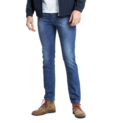 

Camel (CAMEL) мужской весенний мужской бизнес случайные длинные брюки застежка -молния прямые прямые джинсы мужской мужчина X7X316056 синий 31