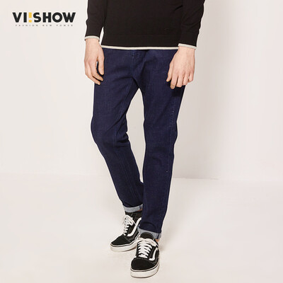 

Wei Xiu (viishow) jeans men wash their feet pants Slim casual trousers cowboy harem pants men NCA0951711 cowboy blue XXL