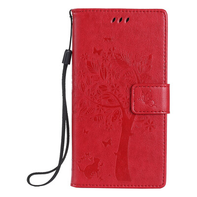 

Red Tree Design Кожа PU откидной крышки Кошелек Карты Держатель чехол для HUAWEI P8