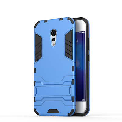 

Синий Slim Robot Armor Kickstand Ударопрочный жесткий корпус из прочной резины для vivo Xplay6