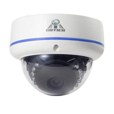 

Cotier 1080P 36mm Lens CMOS Sensor Camera ONVIF Plug&Play Vandal-Proof IP Camera POE Night Vision