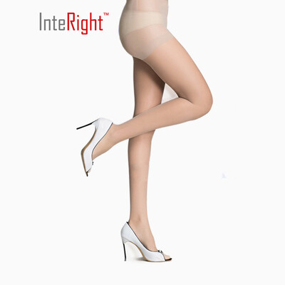 

INTERIGHT stockings pantyhose (Ms. 15D thin section scratch) black 6 pairs of uniform code