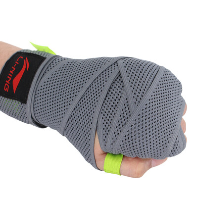 

Li Ning Li-Ning боксера бокс повязка ремней трудно иметь дело с рукой охранник WTF тайского бокса Санда дышащей абсорбент повязкой галстук ремнем