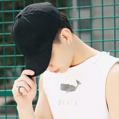 

Jingdong supermarket] Dusenna (DUSENNA) pink baseball cap men and women general solid color cap fashion simple sunscreen sun hat