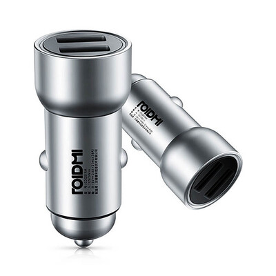 

Original Roidmi C1 Car Charger Metal Dual USB 5V 3.6A Quick Charger