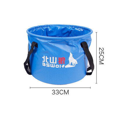 

MyMei 20L Collapsible Folding Wash Basin Bucket Water Sink Bowl Pot Outdoor Camping