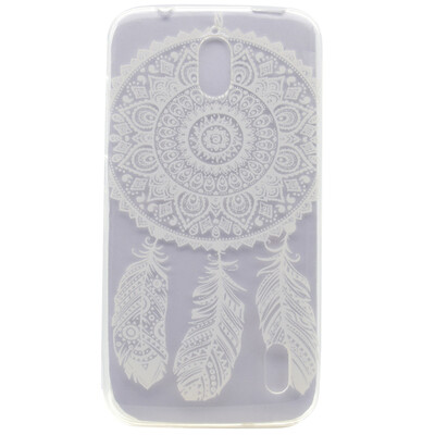 

Dreamcatcher Pattern Soft Thin TPU Rubber Silicone Gel Case Cover for Huawei Y625
