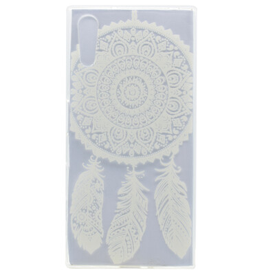 

Обложка Dreamcatcher Pattern Мягкий тонкий ТПУ резиновый силиконовый гель чехол для Sony Xperia XZ