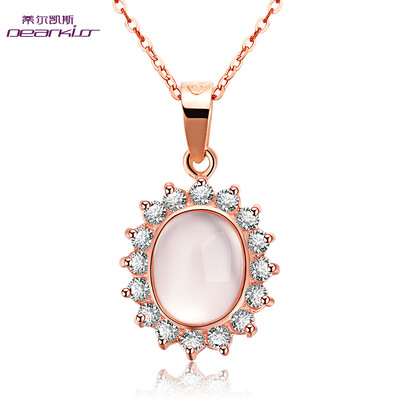 

Tilkes 925 color silver stone pendant LILY