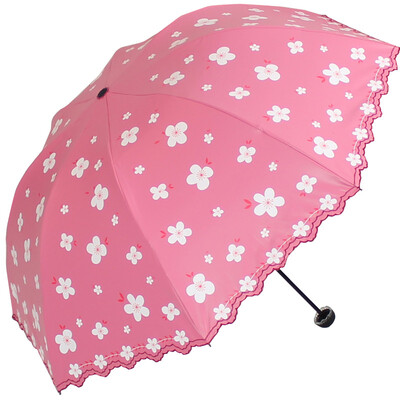 

Райский зонтик Сливочная перчатка для перчаток Персидский цветок Цзяннань Цветочная принцесса Труба Минет Зонтик Parc Royale 36049E