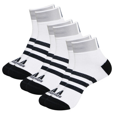 

[Jingdong supermarket] Adidas adidas men and women socks sports leisure cotton socks three pairs of black M code 39-42 yards