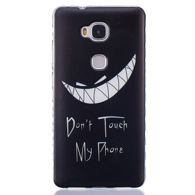 

Bad laugh Pattern Soft Thin TPU Rubber Silicone Gel Case Cover for HUAWEI Honor 5X